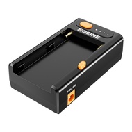 [LIS1] ZGCINE NPF-02 NP-F Series Battery Charger Adapter Plate with Type-C Bi-directional PD Chargin