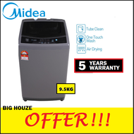 [FAST SHIPPING] Midea 9.5KG Washer Top Load Full Automatic Washing Machine MFW-EC950 Similar 10KG/HI