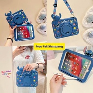 Casing Karakter untuk Lenovo Xiaoxin Pad 11 inch 2024 Softcase bahan silikon Bonus Tali dan Pen Styl