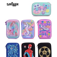 Smiggle5 Pencil Case 2023 New Style Boys Girls Hard Shell Stationery Box Student Pencil Case Student Pencil Case Campus
