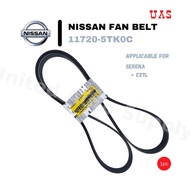 NISSAN Fan Belt 11720-5TK0C (6pk1615) 1pc Applicable for Nissan Serena C27L made in Japan