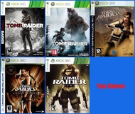 Tomb Raider All แผ่นเกม Xbox 360 สำหลับเครื่อง แปลงระบบ RGH - JTAG หรือ LT2.0 LT3.0