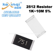 (20pcs) 2512 SMD Resistor 1K~10M 5% 1.5K 2.2K 3.3K 4.7K 5.1K 10K 22K 47K 100K 220K 330K 470K 680K 1M