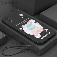 เคส Huawei Y7 PRO แบบซิลิโคนเคสนิ่มใส่โทรศัพท์2019กระเป๋าหมี