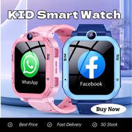 SG Stock New 4G WIFI Smart Watch For Kids google play Whatsapp / youtube / tiktok Video Call GPS Tra