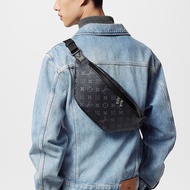 路易威登LV Discovery PM 黑灰老花腰包 M46035 經典帥氣