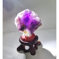 Natural Crystal Auralite 23 Raw Stone 40g (WIth Base) 天然极光23原石