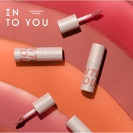 正品INTO YOU Air Lip Mud Thin Matte Soft Mist Velvet Lip Mud Lipstick Enhances Whiteness Non-stick Lip