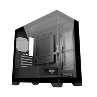 Case máy tính Aigo C218M 3F RGB Đen