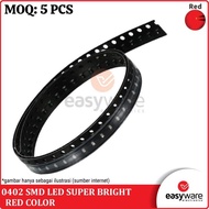 MERAH LED 0402 SMD RED SUPER BRIGHT RED LED SMD 0402 SUPER BRIGHT RED easywa53 Good Quality