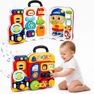 Montessori Busy Board Toys for 1 Year Old Boy, 1 Year Old Boy Birthday Gift, 30-in-1 Baby Busy Board