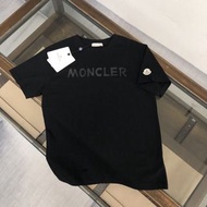 Moncler T-shirt 短衣 短t 衣服 時尚 精品 潮流 上流 流行 年輕 少年家 新款 最新 黑色 法國 🇫🇷 France