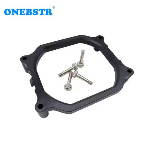 LGA2011 Rectangular Server Board Heatsink Holder Base Desktop CPU Fan Bracket Cooler Fit 4xM4 Screws