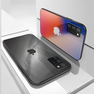 K08 (Samsung A02s) Latest Samsung A02s Glass Softcase - Samsung A02s Case - A02s Glass Softcase - Ca