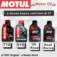 Motul 2T 2-Stroke Engine Lubricant 🔥OFFER Only 2 hari🔥 800 ROAD Racing Off Road 510 710 Motor Engine