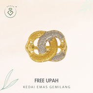 [Kedai Emas Gemilang] 2001913 Gold Ring (16) (3.74G) [916 Gold]