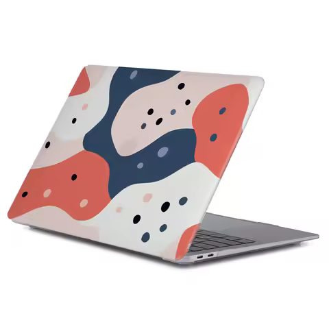 Colorful pattern UV Print Laptop Case for MacBook Pro 14 Case 2024 M4 Hard Shell for MacBook Air Pro