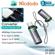 Mcdodo OT-259 Auto Power Off Adapter Mcdodo OT-601 Auto Off Convertor Adapter LED OT-2590 OT-6010 Mc