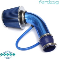 JENNIFERDZSG Air Intake System Parts, Cab Air Filter 3" 76mm Air Intake Systems, with Rubber Hose Universal Aluminum Air Intake Kit Car Refitted Winter Mushroom Head