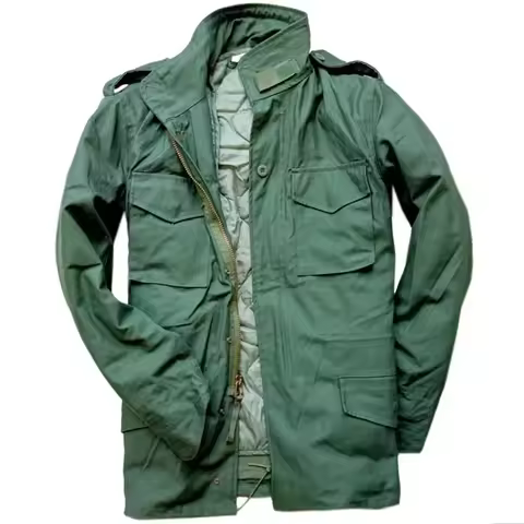 US Outdoor M65 Field Tactical Jacket Windbreaker Men's Autumn Winter Windproof Warm Coat Detachable 
