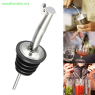 maudlanden Liquor Pourer Flow Wine Bottle Pour Spout Stopper Stainless Steel Cap   MY