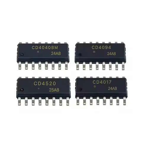 10PCS CD4001BM/4060/4011/4051/4069/4081/4511/40106/4047/4518/4543/4017/4046/4094/4066/4040/4520/4584