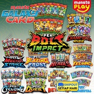 BoBoiBoy Galaxy Card Kad Pek Bolt Impact Champions Rise Mecha Strike Blazing Frost Heroes Unite Tech