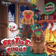【Original】Fuggler Christmas Fesitive Series Fuggler Tooth Monster  Plush Toy  Fuggler Christmas Plus