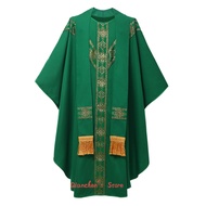 Priest Celebrant Chasuble Catholic Church Father Mass Vestments Robe