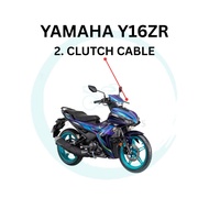 THROTTLE CABLE CLUTCH CABLE SEAT LOCK CABLE MOTOR YAMAHA Y16 Y16ZR
