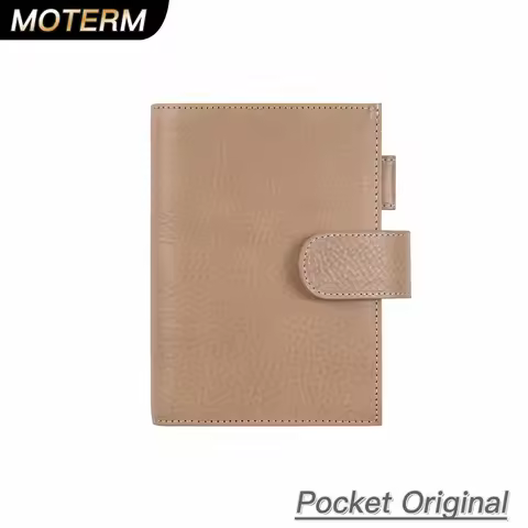 Moterm Original Planner Cover for Moleskine Pocket Size Notebook (3.5 x 5.5") Vegetable Tanned Leath