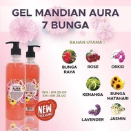 Dherbs Set Of bidara Bath Gel Combo And 7 Flower Auras