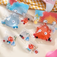 Casifa Blue Flames Pinch Toy Stress Ball Howl's Moving Red Fire-demon Toys New Fidget Little O8m8