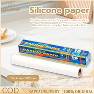 50m Double-Sided Oil-Proof Air Fryer For Baking Paper Oven Microwave Cake Baking Paper 烘焙纸