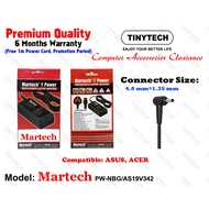 ASUS VIVOBOOK AS19V342 4.0MM*1.35MM 19V 3.42A OEM LAPTOP ADAPTER 65W 15 A1502 A1502Z A1502ZA S56 X58