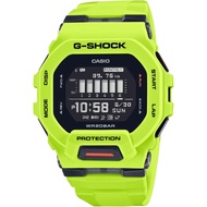 Casio G-Shock G-Squad Move Digital Connected Lime Green Resin Strap Fitness Watch GBD200-9