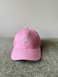 ［全新原廠］賓士原廠 Benz 粉紅色 鴨舌帽 棒球帽 高爾夫球帽 老帽
