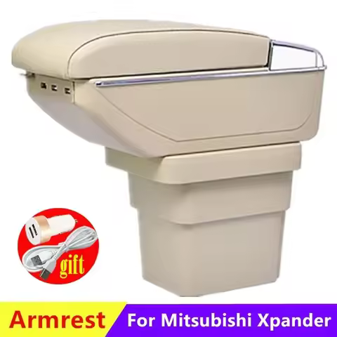 For Mitsubishi Xpander Armrest Box For Mitsubishi Xpander center console Storage box Retrofit parts 