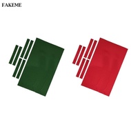 [SharprepublicefMY] Pool Table Cloth with 6Pcs Felt Strips for 9ft Snooker Pool Billiards Table