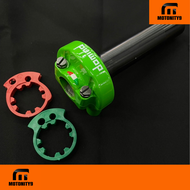 ประกับแฮนด์  ประกับคันเร่ง DOMINO racing XM2 สองสายคันเร่ง