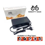 Lithium Battery Charger Universal Power Adapter 12V 24V 36V 48V 54V Power Supply Ebike Battery Charg