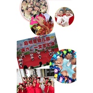 UKB 2Pcs Apply To Sports Game Pompoms 7 Styles Cheering Flower Dance Wrist Flower Sports Games Brace