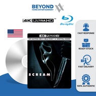 Scream Steelbook (2022) [4K Ultra HD + Bluray] [US Version]  Blu Ray Disc High Definition
