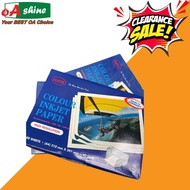 HATA Inkjet Paper/PAPER A4SIZE 90GSM/OA Shine/A4 Paper/Paper Consumables/ 100 sheets Last