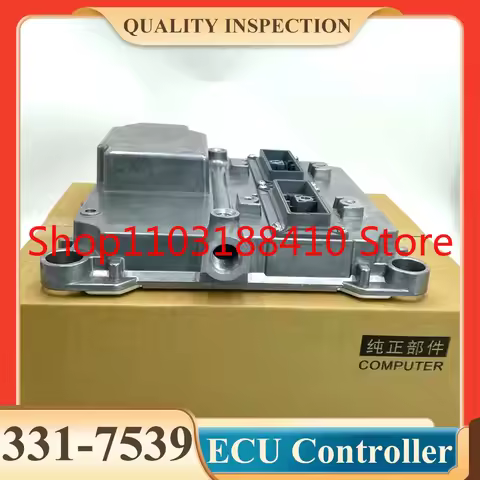 C6.4 Engine E320D Excavator Controller Computer ECM 3317539 331-7539 for 320D Construction Machinery