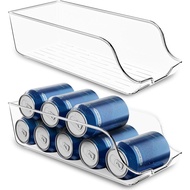 Can Organizer for Refrigerator Beverage Storage Rack Fridge Drink Dispenser Bin Kitchen Pantry Organ