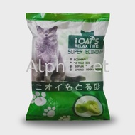 Icat meal time cat litter pasir kucing 20kg/30L