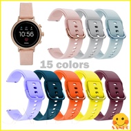 Fossil Women's Gen 4 Q Venture HR Gen 4 Sport Q Venture Gen 3 Q Tailor Smart Watch soft silicone str