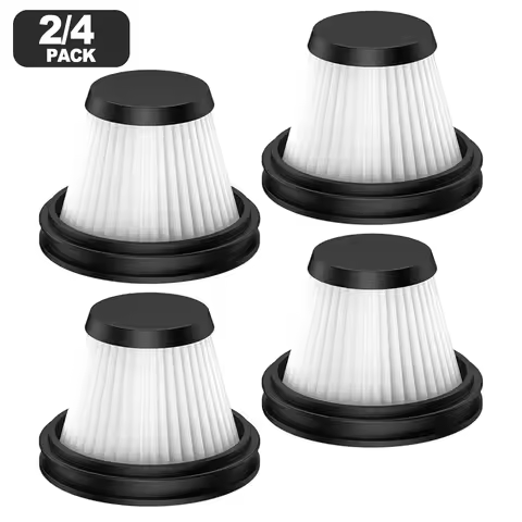 2/4pcs Filter Kit Car Vacuum Cleaner Filter Replacement For Baseus A5/A5air Car 16000pa Vacuum Clean