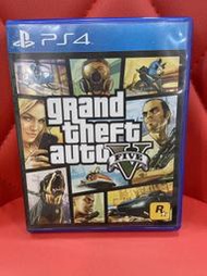 【艾爾巴二手】SONY PS4 遊戲片-GTA5 俠盜獵車手 5 中英文版 #二手遊戲片 #板橋店 17143ADA